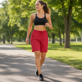 Shorts Feminino Casual Fitness Montevie