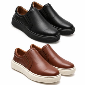 Kit 2 Pares De Sapatênis Masculino Slip On Confortável Montevie