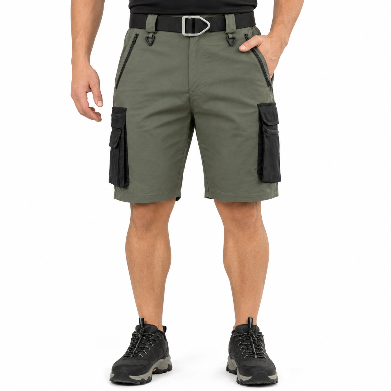 Bermuda Masculina Militar Impermeável Montevie