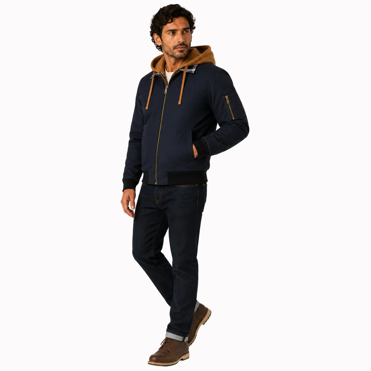 Jaqueta Masculina HoodBomber Montevie
