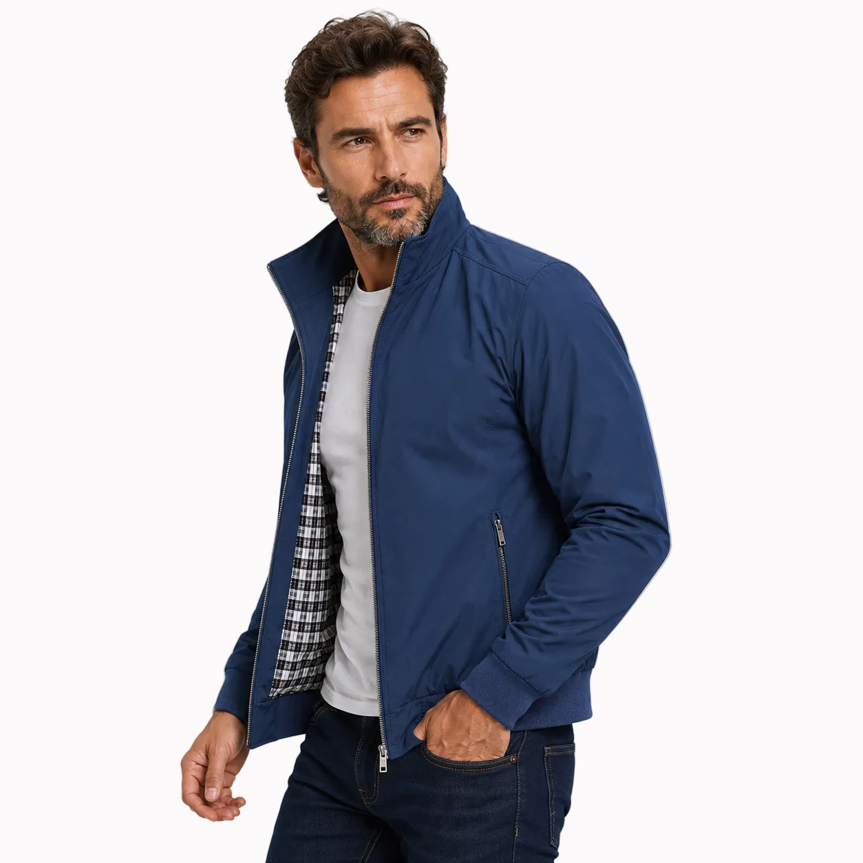 Jaqueta Masculina Basic Slin Montevie