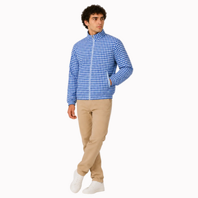 Jaqueta Reversível Masculina FlipCheck Montevie