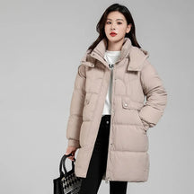 Jaqueta Feminina Parka Alongada Montevie