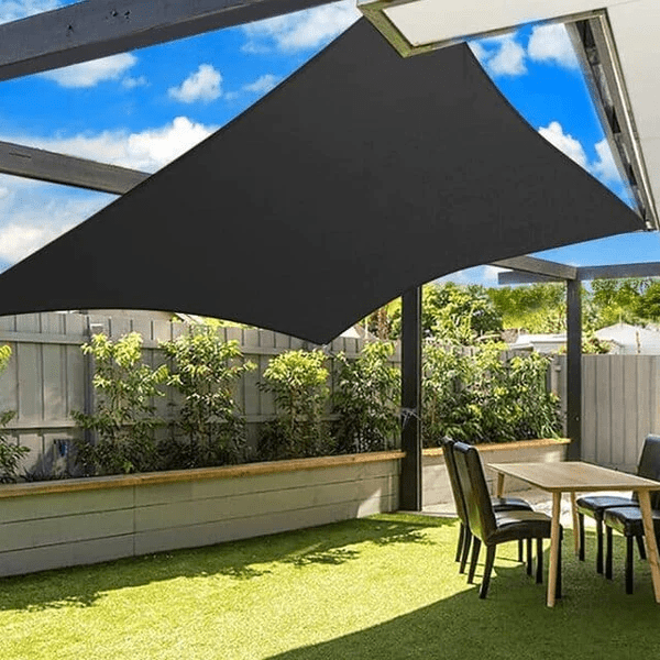 Toldo Portátil Impermeável Flexível e Resistente Com Proteção UV + Kit de Cordas